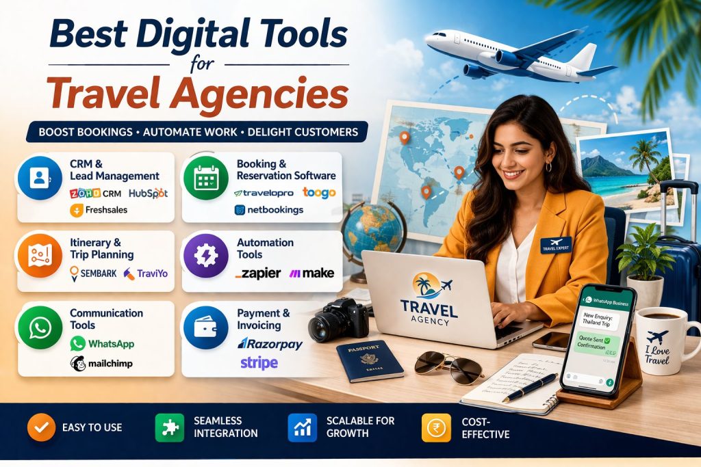 Best Digital Tools for Travel Agencies (2026 Guide)