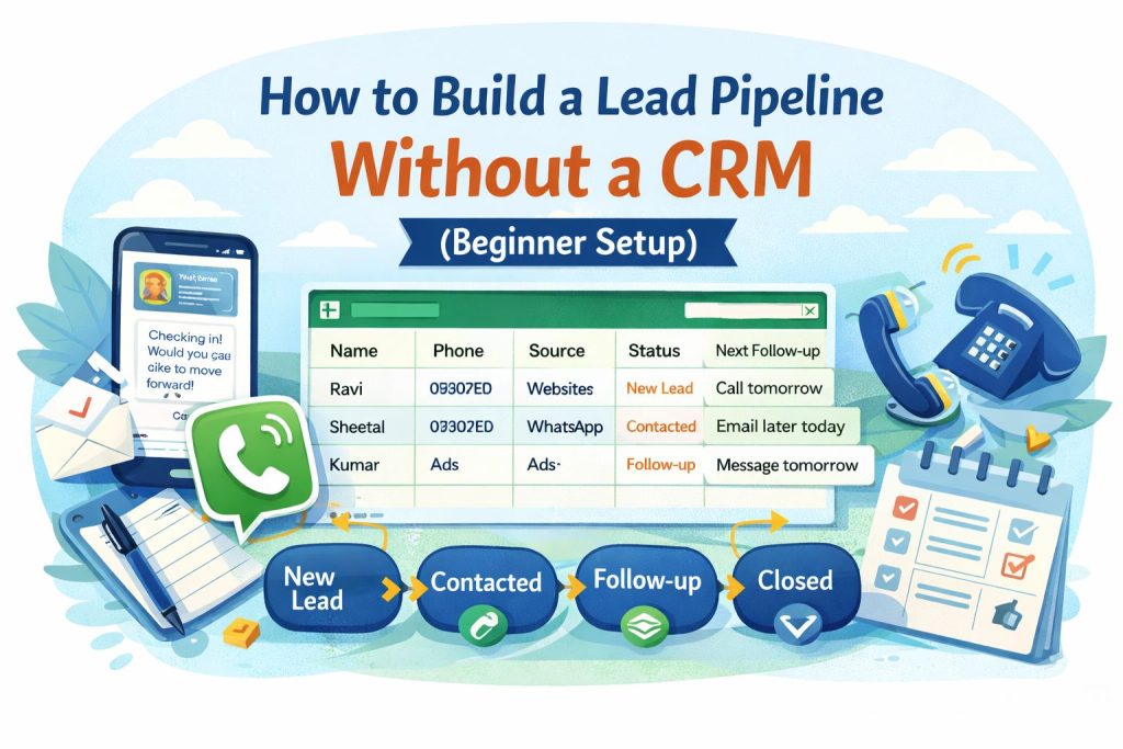 How to Build a Lead Pipeline Without a CRM