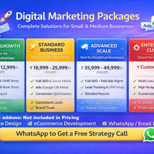 Digital Marketing Packages