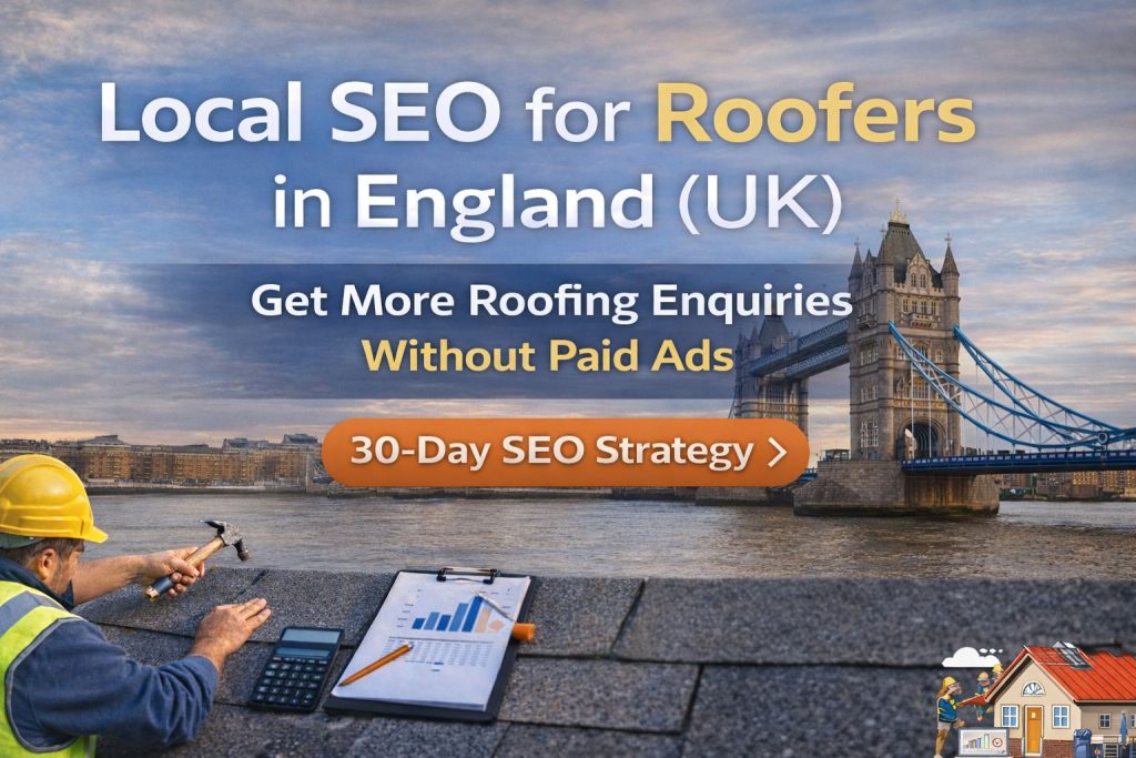 Local SEO for Roofers in UK – Get More Roofing Enquiries Without Paid Ads