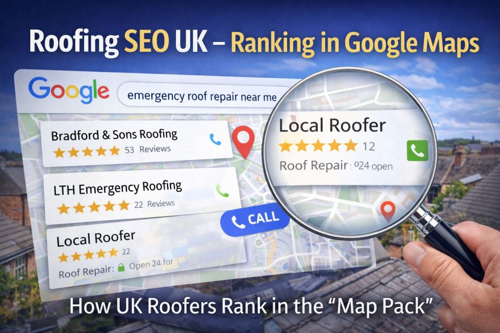 Roofing SEO UK: How Roofers Rank in Google Maps