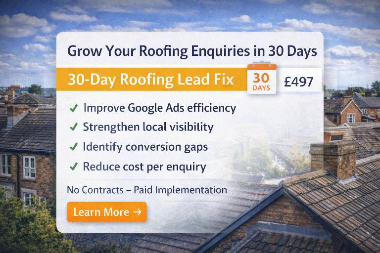 Roofing leads Package 30 Days