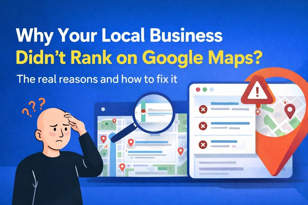 Why Your Local Business Didn’t Rank on Google Maps? 4 Why Your Local Business Didnt Rank on Google Maps