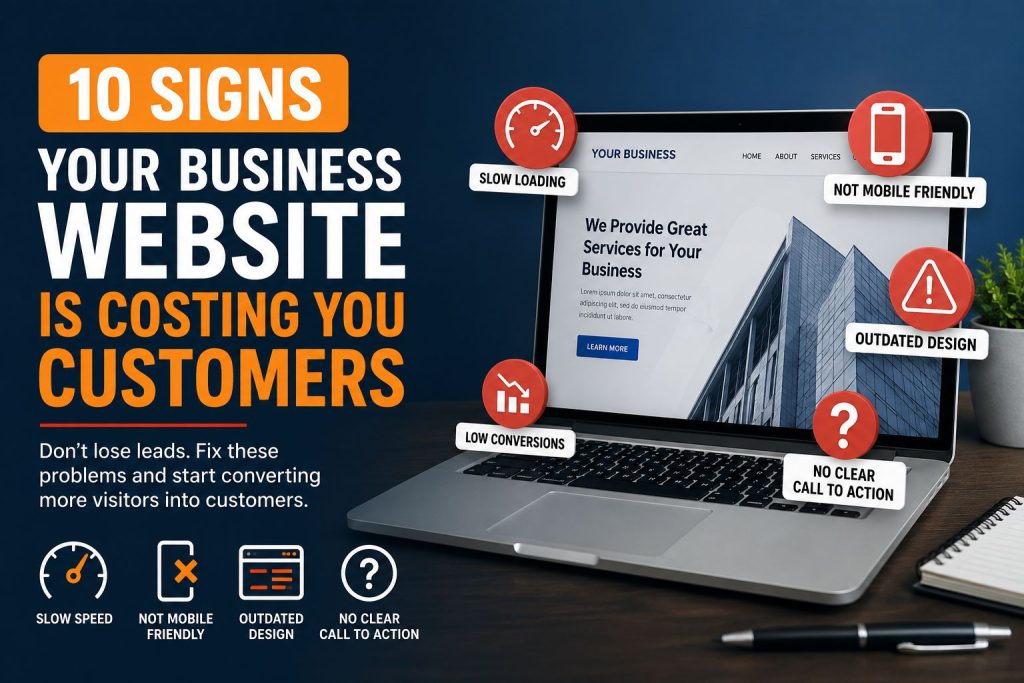10 Signs Your Business Website Is Costing You Customers 1 Website issues costing your business customers